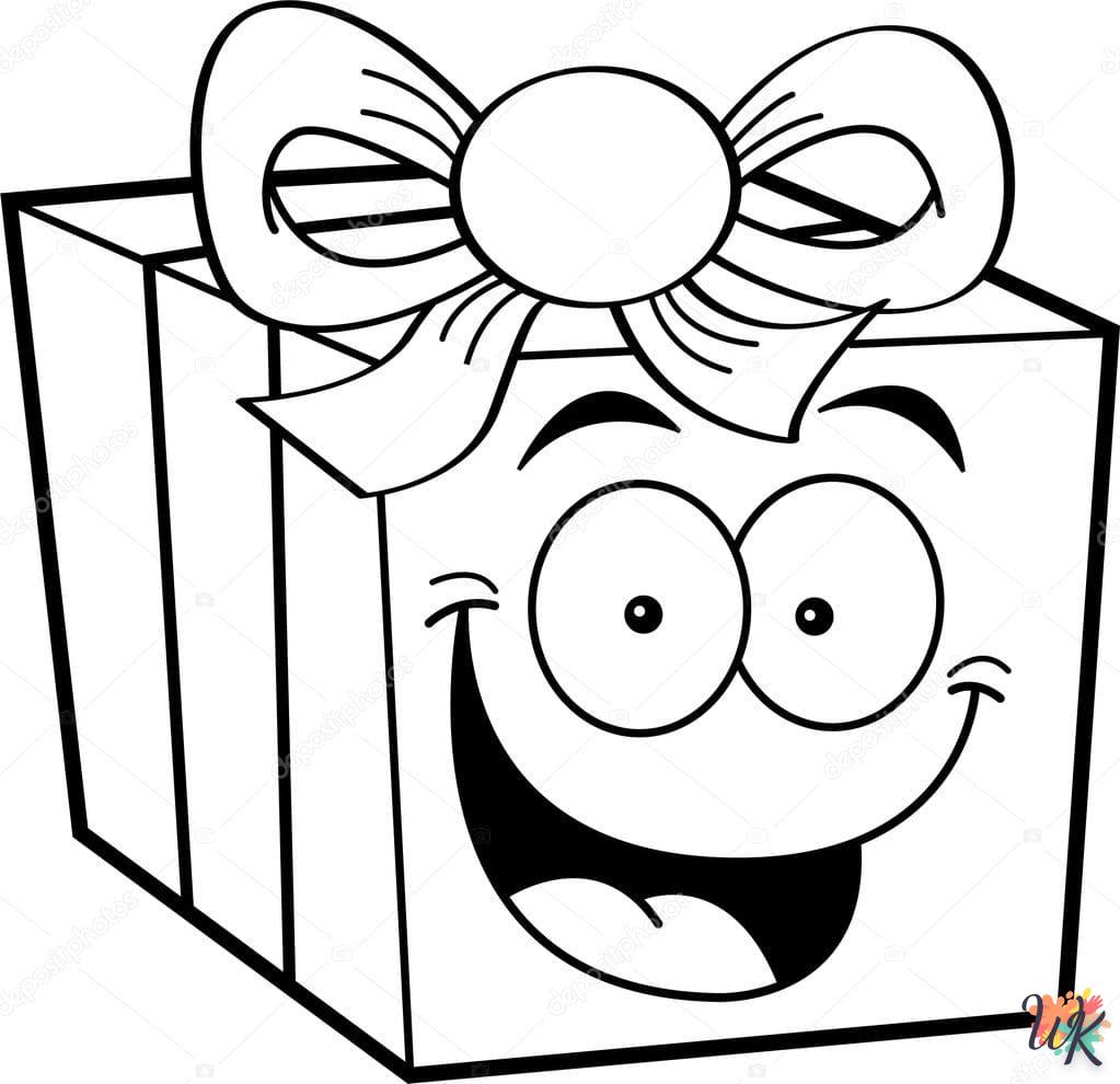 Regalo 31 Disegni da Colorare Regalo 29